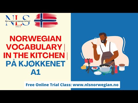 Learn Norwegian | Norwegian Vocabulary | In the Kitchen | På kjøkkenet | Episode 152 | A1