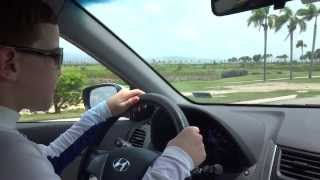 preview picture of video 'The Kid: Driving to the Costa Caribe Golf & Country Club from the Ponce Hilton'