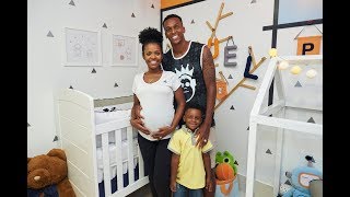 Jogador Jô e Claudia apresentam quarto de bebê dos filhos Pedro e Miguel