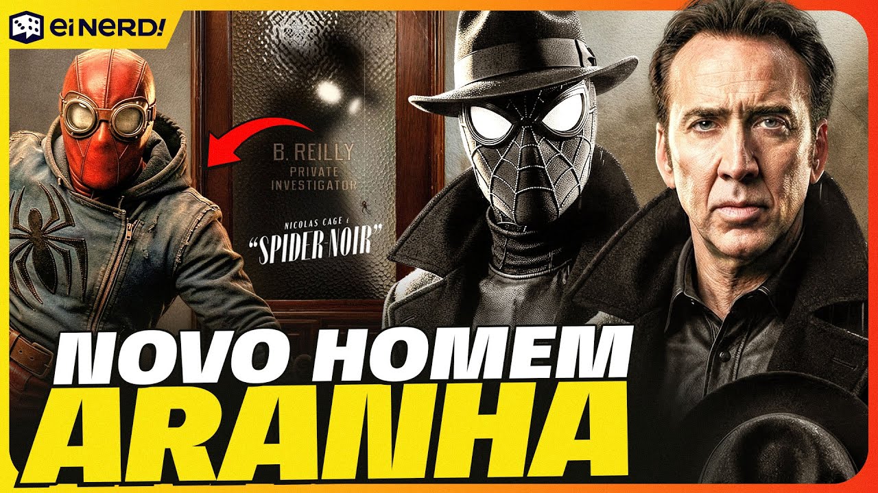 VAZOU! TUDO SOBRE A SÉRIE DO HOMEM ARANHA NOIR COM NICOLAS CAGE