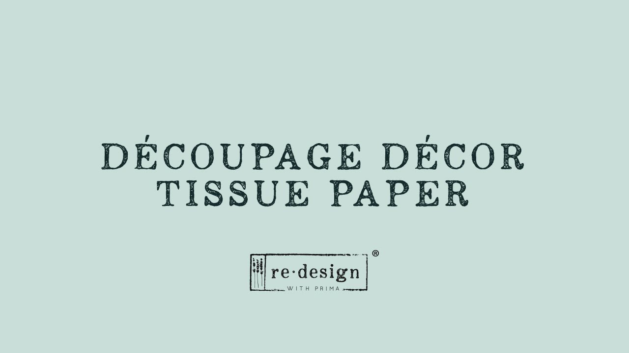 Decoupage Decor Tissue by Brushed With Brandy