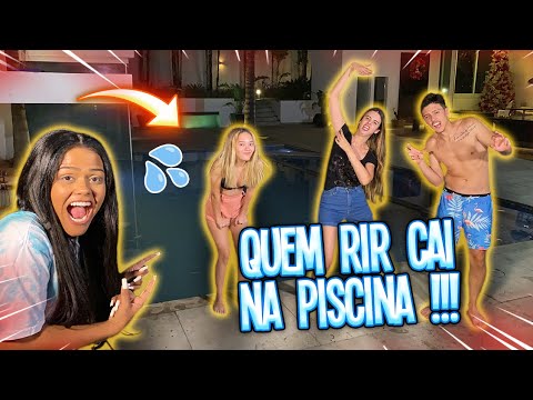 QUEM RIR NESSE VIDEO CAI NA PISCINA !!!