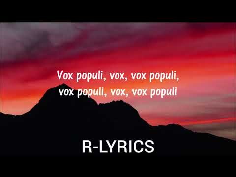 Mikael Gabriel x nublu - Vox populi (Lyrics)