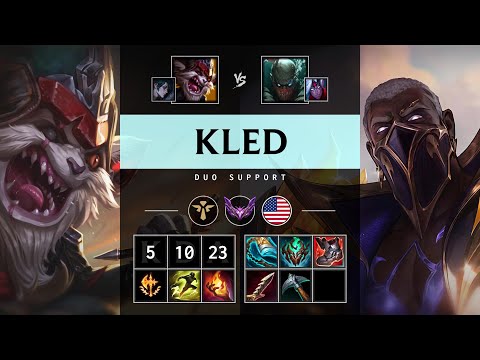 Kled Support vs Pyke - NA Master Patch 25.14