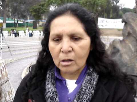 Memorial "El ojo que llora". Testimonio de la hija de una víctima de la violencia