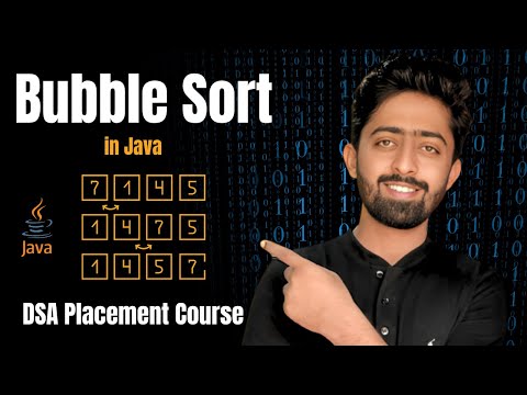 Bubble Sort In Java Explained With Dry Run Code Learn Sorting Step By Step
