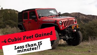 Increase Your Jeep Storage AND Security