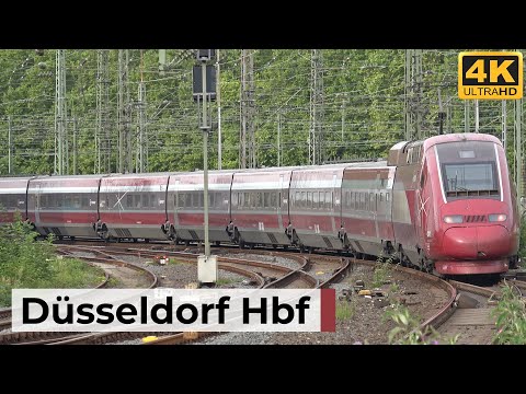 Düsseldorf Hbf 05.07.2025 - Fernverkehr, dichter Regionaltakt & S-Bahn - Action am Rhein