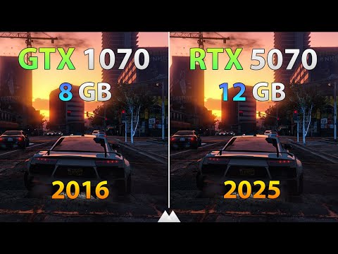 RTX 5070 vs GTX 1070 🚀 | How big a leap is 9 years? 👀 | BENCHMARK