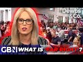 'It's a DISGRACE!' - Michelle Dewberry FUMES at 'FAR RIGHT' branding of 'normal people' at protest