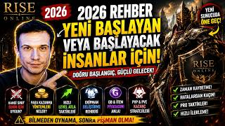 2026'DA RİSE ONLINE OYNANIR MI? | BAŞLANGIÇ, PARA, ITEM, PVP & PVE REHBERİ