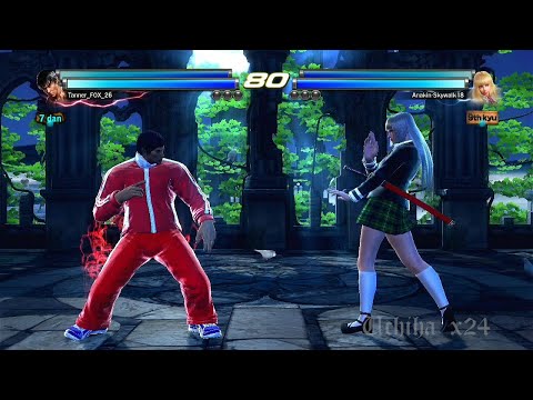 L7 371_4 Lili y Alisa ( Uchiha x24 ) vs (Tanner_FOX_26) LAW y  LEI - Tekken Tag 2 Online