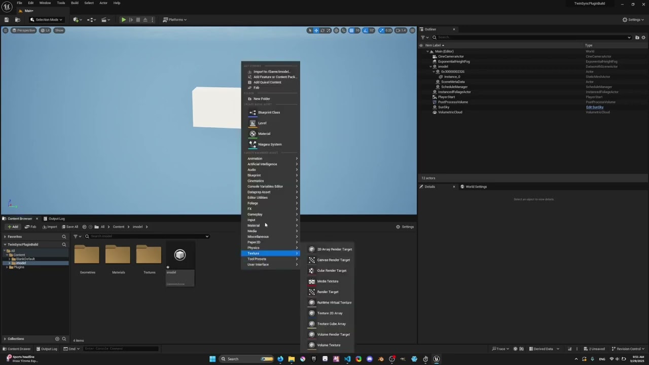 (OLD) No Level Sequence Workaround (Twin Sync Studio Demo)
