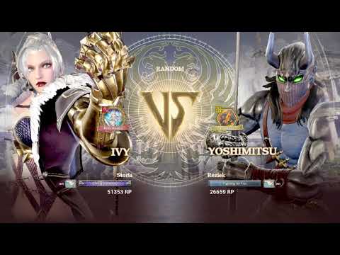 SOULCALIBUR VI The Illuminati Invitational Vol 3. Off-Stream Set: Storia (Ivy) v Reziek (Yoshimitsu)