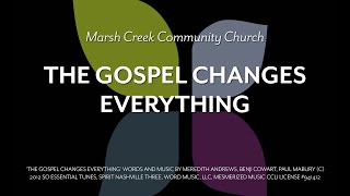 THE GOSPEL CHANGES EVERYTHING (cover) Meredith Andrews