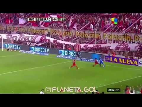 Gol de chilena del licha lopez en el clásico de Avellaneda