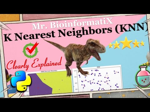 K-Nearest Neighbors in Python (KNN) |Machine Learning|Python Tutorial forbeginners|Mr. BioinformatiX