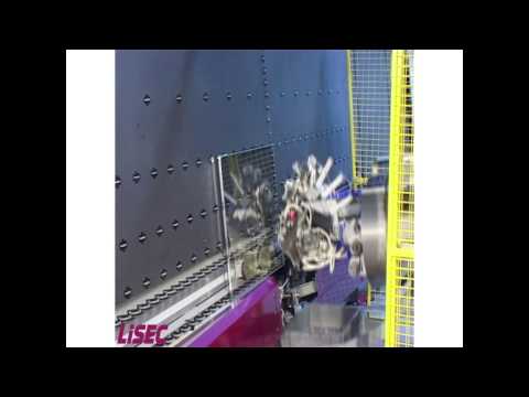 LISEC VSA with Muntin Punch-out Device