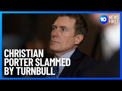 Turnbull Disgusted In Christian Porter | 10 News First