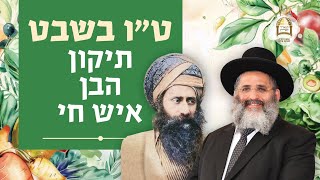 ט"ו בשבט: תיקון הבן איש חי | הרב ישראל אברג'ל שליט"א