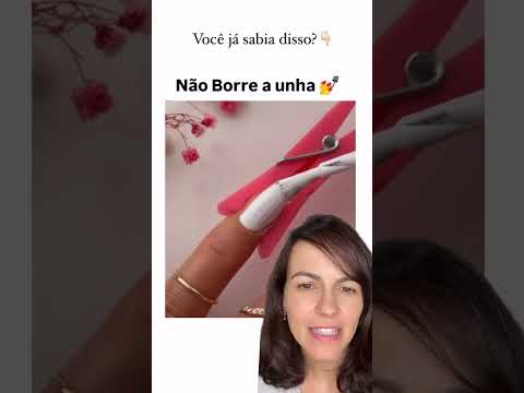 Olha essa técnica ☝🏻top pra você pintar suas unhas sem borrar 💅🏻
