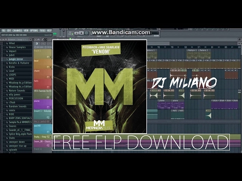 Pitchback & Jake Sgarlato - Venom [FL Studio Remake by DJ Miliano] + FLP