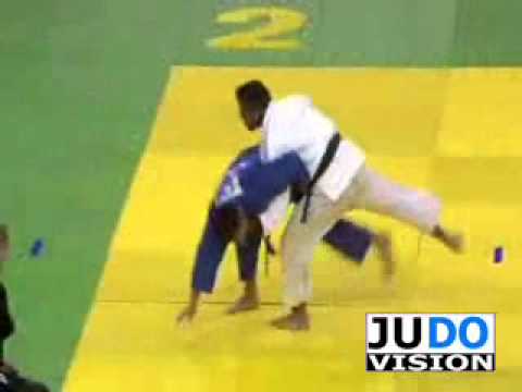 JUDO 2008 Tournois de Paris: Yordanis Arencibia (CUB) - Amin El Hady (EGY)