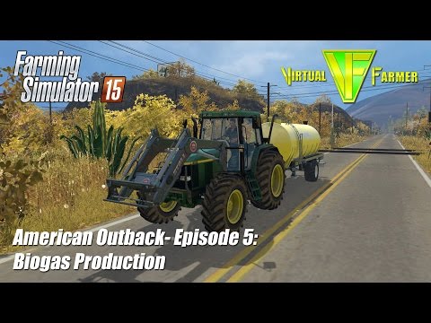Farming Simulator 15 - American Outback Ep5: Biogas Production