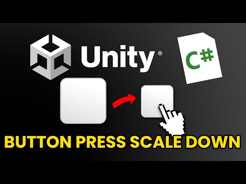 Unity Button Press Dynamic Procedural Effect Script Tutorial