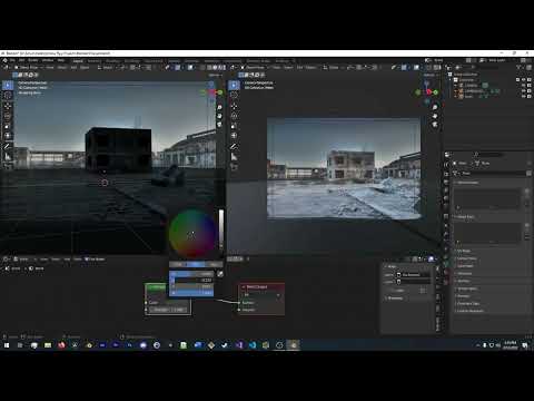 Blender 3D Reprojection 1: Chernobyl