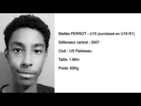 Mattéo PERROT - U16 R1 IDF - US TORCY x US Palaiseau - 07/11/2021