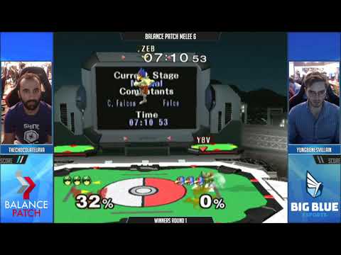 Balance Patch Melee 6 - YungBonesVillain vs. TheChocolateLava - Winners Round 1