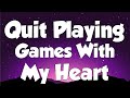 Quit Playing Games With My Heart Backstreet Boys Lyrics MIX LYRICS