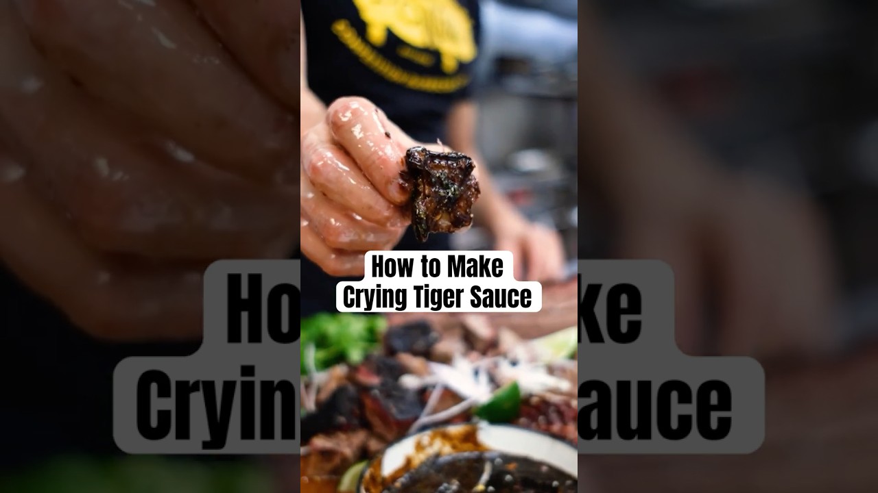 How to Make Crying Tiger Sauce #bbqsauce #bbqtips #flavorbomb #homecooking #foodreels