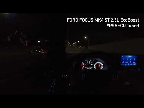 2020 FORD FOCUS MK4 ST 2.3L EcoBoost / #PSAECU Tuned