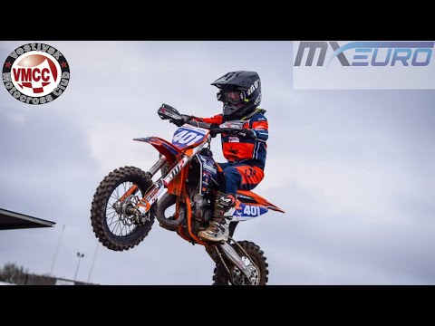European championship EMX65 2025 Race 2 | @Vestjysk Motocross Club | #401 Sam Brouwer | wet race ☔️