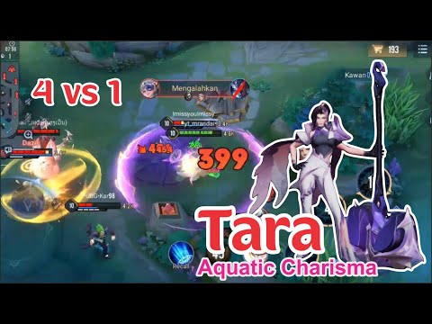 kaga ada yang bisa kill Tara - Tara Aquatic Charisma | Garena AOV (Arena Of Valor)