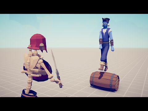 BARREL ROLLER vs EVERY UNIT - Totally Accurate Battle Simulator TABS