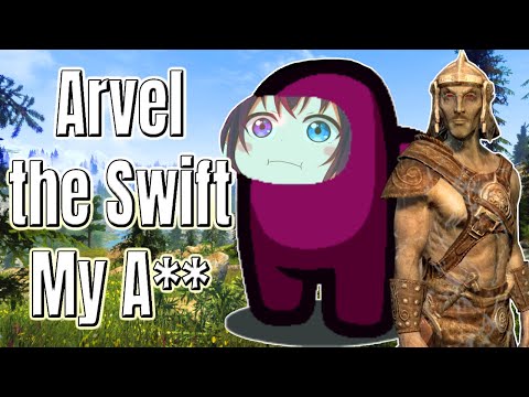 IRyS got Betrayed in Skyrim by NPC Arvel the Swift