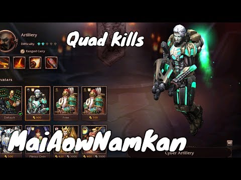 HoN Pro Artillery Gameplay - MaiAowNamKan - NM