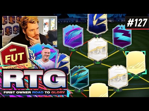 NEW FUT CHAMPS SQUAD + ROONEY SBC COMPLETED!! - First Owner Road To Glory! #127