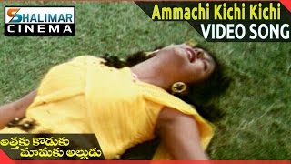 Attaku Koduku Mamaku Alludu  || Ammachi Kichi  Video Song || Vinod Kumar, Roja || Shalimarcinema