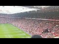 Manchester United fans welcome back Cristiano Ronaldo to Old Trafford - Viva Ronaldo chant