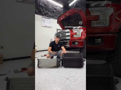 F150 ecoboost getting a Wagner Tuning Intercooler #ecoboost #intercooler
