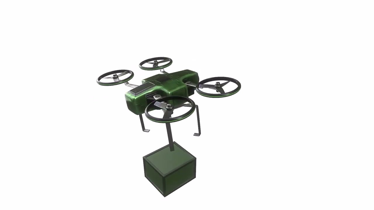 Quadrocopter 3D Modell