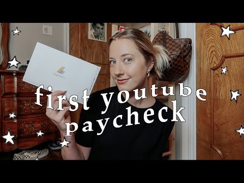First YouTube Paycheck & How Much I Make With 5,000 Subscribers