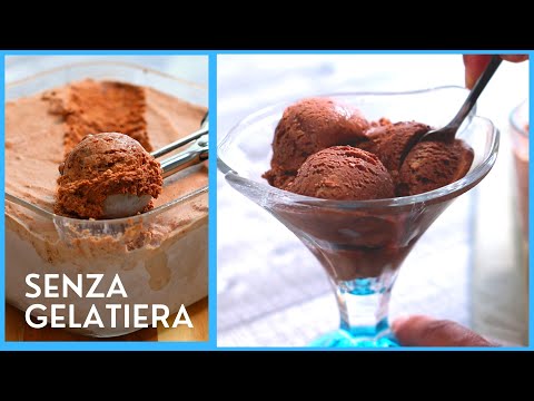 GELATO AL CIOCCOLATO Fatto in Padella e senza Gelatiera