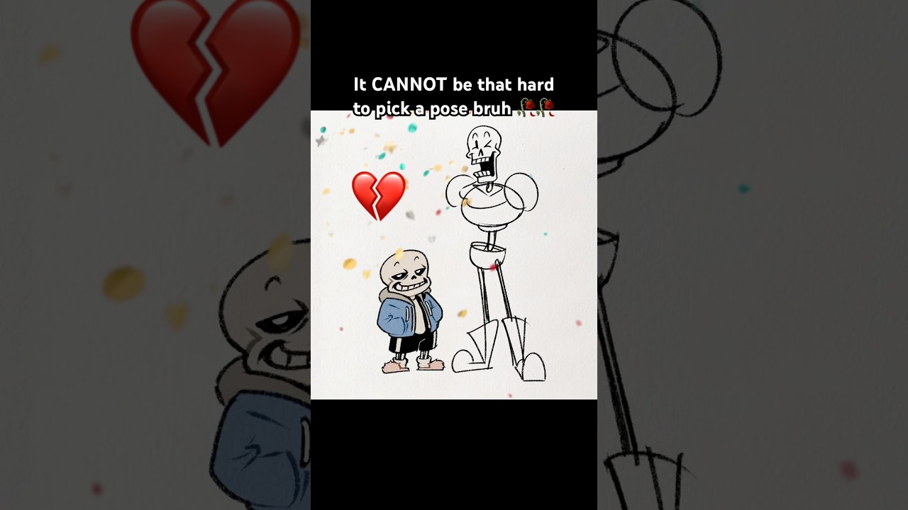 5 hours for what 😭 #undertale #art #artist #timelapse #fanatt #sans #papyrus #fanart #deltarune