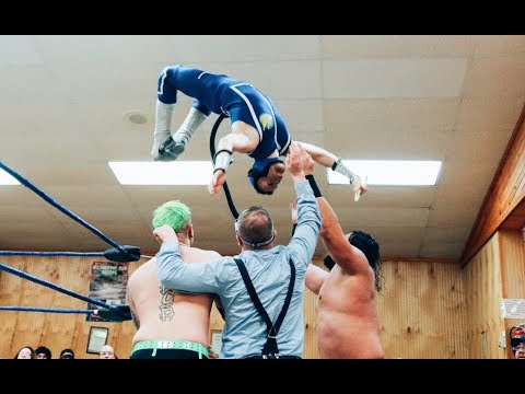 Space Monkey vs. Rex Lawless vs. Francis Kip Stevens vs. Mike Graca - Limitless Wrestling "Hogwash"