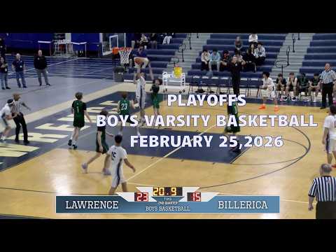 Boys Varsity Basketball Playoffs vs Billerica thumbnail